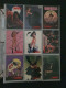 Delcampe - Collection Pin Up Girls Collector Cards Including Playboy, Vampirella Etc., Large Number Of Cards  in 2 Albums In Box - Autres & Non Classés