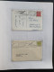 Delcampe - Cover 1854/1973 Collection In- And Outcoming Shipmail Including Better Items E.g. Stampless Cover With Fra Stettin Cance - Otros - Europa