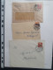 1945-1960, 7 Covers And 12 Single Stamps Used In Thorshavn In Folder - Färöer Inseln