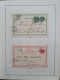 1855-1935, Collection Used And */** On Album Leaves In Folder - Otros & Sin Clasificación