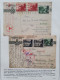 Delcampe - Cover 1941-1945 Exhibition Collection WWII Postal Stationery Cards (over 90 Cards) Including Many Yugoslavia Cards Used  - Croazia