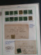 1851-1868, Cancellations And Some Covers In Folder - Autres & Non Classés