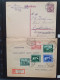 Delcampe - Cover 1860c. Onwards Postal History (320 Items) With Better Material In 3 Leuchtturm Albums - Other & Unclassified