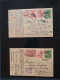 Cover 1941-1943 Postal Stationery Cards (approx. 80 Ex.) Mainly Used Including Many Better Ex. (3x. Mi. No. P4, P6 Vuk K - Other & Unclassified