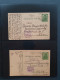 Delcampe - Cover 1941-1943 Postal Stationery Cards (approx. 80 Ex.) Mainly Used Including Many Better Ex. (3x. Mi. No. P4, P6 Vuk K - Autres & Non Classés