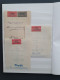 Delcampe - 1885-1940 Ca., Fiscals Including Documents In 3 Stockbooks - Other & Unclassified