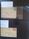 Delcampe - Cover 1850-1920 Ca. About 140 Covers/postal Stationery Including Stampless In Ring Binder - Other & Unclassified