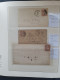 Delcampe - Cover 1850-1920 Ca. About 140 Covers/postal Stationery Including Stampless In Ring Binder - Autres & Non Classés