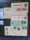 Delcampe - Cover 1850-1920 Ca. About 140 Covers/postal Stationery Including Stampless In Ring Binder - Autres & Non Classés