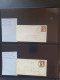 Delcampe - Cover 1850-1920 Ca. About 140 Covers/postal Stationery Including Stampless In Ring Binder - Other & Unclassified