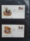 Delcampe - 1980/1991 Collection Duckstamps With ** Stamps, Fdc's Etc. In Approx 30 Presentation Packs, 2 Albums In Box - Otros & Sin Clasificación