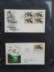 Delcampe - 1980/1991 Collection Duckstamps With ** Stamps, Fdc's Etc. In Approx 30 Presentation Packs, 2 Albums In Box - Otros & Sin Clasificación