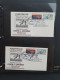 Delcampe - 1980/1991 Collection Duckstamps With ** Stamps, Fdc's Etc. In Approx 30 Presentation Packs, 2 Albums In Box - Otros & Sin Clasificación