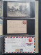 Delcampe - Cover , Airmail 1800-1960c. Accumulation Of Covers/postcards (over 1600 Items) Including Better Frankings, Netherlands A - Collections (with Albums)