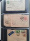 Delcampe - Cover , Airmail 1800-1960c. Accumulation Of Covers/postcards (over 1600 Items) Including Better Frankings, Netherlands A - Collections (with Albums)