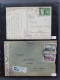 Cover 1900c Onwards Topic War Mostly Postal History Including Postcards With Censor, Registered, Leaflets, Postkrieg, Fi - Collections (en Albums)