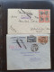 Cover , Airmail 1930-1950c Collection Of So-called 'bar And Cross Cancellations' (over 160 Covers) Including Better Comb - Collections (with Albums)