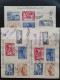 Delcampe - Cover , Airmail 1940-1960c. Collection Of Covers/postcards/mail Bag Labels (approx. 140 Items) All Marked With A.V.2 Han - Collections (en Albums)