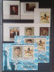 Delcampe - 1960/1980c Collection John F Kennedy And Winston Churchil Mostly ** Material With Better Items (Qatar Overprints), Imper - Collections (with Albums)