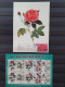 Delcampe - 1950-2015 Collection Roses (flower) Used And */** Sorted By Country (A-Z) Including Booklets In 4  Stockbooks And 2 Enve - Collections (en Albums)