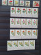 Delcampe - 1950-2015 Collection Roses (flower) Used And */** Sorted By Country (A-Z) Including Booklets In 4  Stockbooks And 2 Enve - Sammlungen (im Alben)