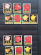 Delcampe - 1950-2015 Collection Roses (flower) Used And */** Sorted By Country (A-Z) Including Booklets In 4  Stockbooks And 2 Enve - Collections (en Albums)