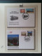 Delcampe - 1980/2000 Collection Trains Mostly ** Sets And Miniature Sheets, Some Covers In 2 Albums In Box - Non Classificati