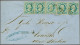 Cover 5 Cent Lichtblauw Plaat IV (5x) Op Briefomslag Van Rotterdam 30-3-1860 Naar Erwitte (Pruissen), Pracht Ex. (omslag - Autres & Non Classés