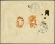 Cover 7½ Cent Chocoladebruin (5x) En 10 Cent Rood Op Aangetekende Envelop Van De 3e Gewichtsklasse Van Amsterdam 14-6-18 - Sonstige & Ohne Zuordnung