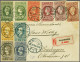 Cover 2½ Cent T/m 2½ Gulden Met 1e Dagstempel Wageningen 29-11-1913 Naar Büdingen (Duitsland), Nr. 99 Met 1e Dagstempel  - Non Classés