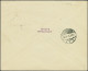 Cover 5 Gulden Geel Op Roomkleur Op Aangetekende Envelop Met 1e-dagstempel 29-11-1913 Naar Wiesbaden, Pracht Ex. Met Cer - Non Classificati