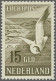 Unmounted Mint Meeuw 15 Gulden Met Plaatfout Wit Puntje In 1e D Van Nederland, Cat.w. 780 - Airmail