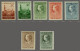 Unmounted Mint Cour Internationale De Justice, 2, 4, 10, 12, 20, 25 Cent En 1 Gulden, Cat.w. 825 - Officials