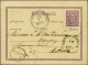 Cover Specimen Briefkaart 5 Cent Met Puntstempel 67 Veldpostk. Atjeh 28/1 1874 No 2 (2 Niet Leesbaar In Afstempeling) Na - Indes Néerlandaises