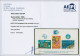 Unmounted Mint Blok Washington Internat. Postzegeltentoonstelling 1989, Variëteit Ongetand, Pracht Ex., Klein Attest Vle - Curacao, Netherlands Antilles, Aruba