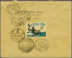 Cover , Airmail Registered Cover From Nørre-Nebel 24-09-1932 Via Hamburg-Flensburg Bahnpost 25-09-1932 And Berlin 25-09- - Other & Unclassified