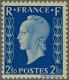 Unmounted Mint Not Issued Marianne De Dulac 25 Centimes - 2,50 Francs, Very Fine Unmounted Mint, Cat.v. 960 - 1944-45 Marianne De Dulac