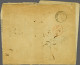 Cover 1872  1/3 Groschen Green Vertical Strip Of Three (1 Damaged) On Ganzache (postal Stationary) 1 Groschen Rose With  - Autres & Non Classés