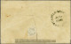 Cover 1840 Mulready 1d. Letter Sheet With Advertisement From - The Envelope Select Advertiser No. 3 June 10, 1840 - In B - 1840 Sobres & Cartas Mulready