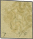 1840 1d. Plate 7 FI Good Margins With A Superb Strike Of The Maltese Cross In Black, Cat. £ 450+ - Used Stamps