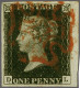 1840 1d. Plate 8 DL Good To Very Large Margins With Re-entries NE And D Squares, Good Strike Of The Maltese Cross In Red - Used Stamps