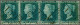 1855 2d. Plate 4 And Plate 5 (Spec. F2-F3 Small Crown Perf 14) Specialised Collection With Pairs, Strip Of Four, Block O - Gebruikt