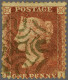 1854-1862 1d. Red-brown, Very Fine Group Spec. B1 To C13, Including C1 Strip Of Four, C9 (SG 38) Unused And C10 (SG 40) - Used Stamps