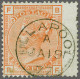 1876 4d. Vermillion Plate 15, A Very Fine Example Cancelled With A Very Good Crisp Strike Of The Ullapool Cds 1877, Cat. - Used Stamps