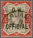 1902 Office Of Works Victoria 10d. Purple And Carmine Overprinted By O.W. Official, A Very Fine Example Cancelled By A P - Officials