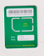 MOZAMBIQUE  - Tmcel Unused Chip SIM Phonecard - Mozambique