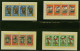 Unmounted Mint , Block Flemish Legion 4x 50F With 1943 Airplane Overprint In Sheetlets Of 4, Cat.v. 1900 - Erinnophilie [E]