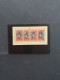 Unmounted Mint , Block Flemish Legion 4x 50F With 1943 Airplane Overprint In Sheetlets Of 4, Cat.v. 1900 - Erinnophilia [E]