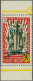 Unmounted Mint Flemish Legion 50F Red With 1943 Airplane Overprint With Variety Inverted Overprint With Sheet Margins, C - Erinnophilia [E]