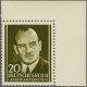 Unmounted Mint Generalgouvernement 1943, Hans Frank 20 Groszy Dark Olive Brown With Sheet Corner Margin, British Propaga - War And Propaganda Forgeries